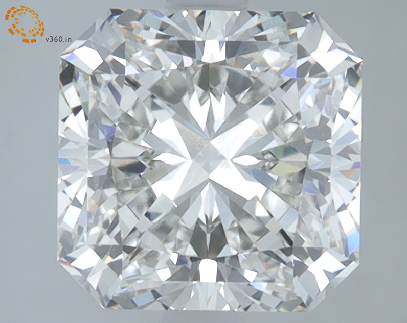 3.10 carat Radiant Cut lab grown diamond, G VVS2, IGI certified