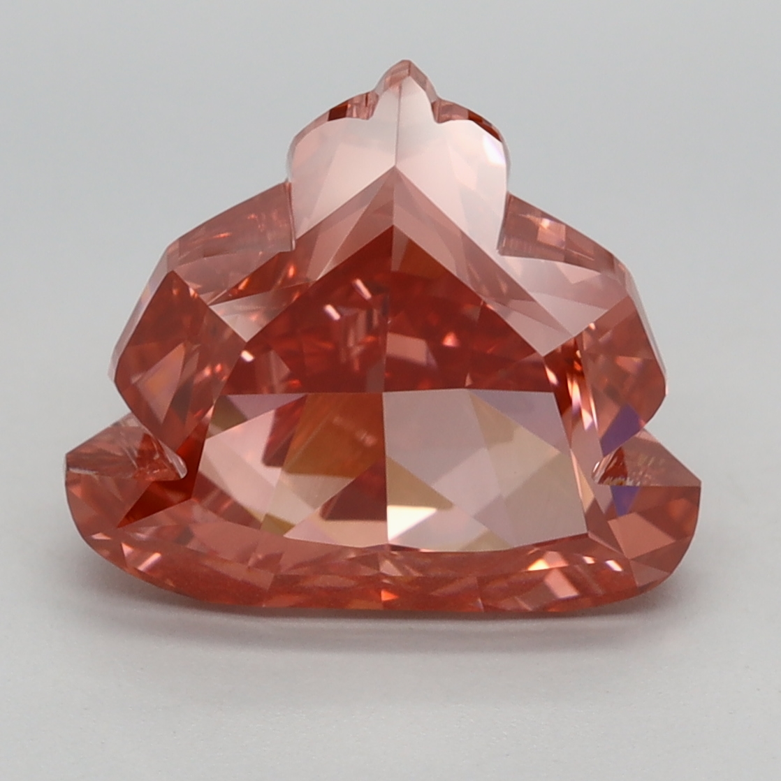 4.00 carat Fancy Vivid Pink Other lab grown diamond, VVS2, IGI certified