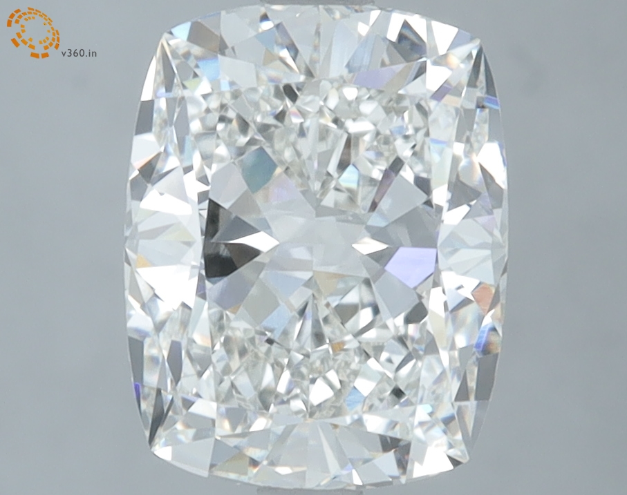 2.91 carat Cushion lab grown diamond, G VVS2, IGI certified
