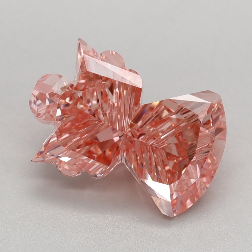 2.01 carat Fancy Vivid Pink Other lab grown diamond, VS2, IGI certified