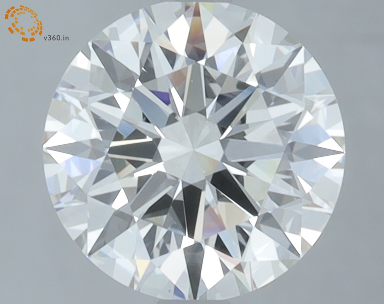 2.29 carat Round lab grown diamond, G VS1, IGI certified