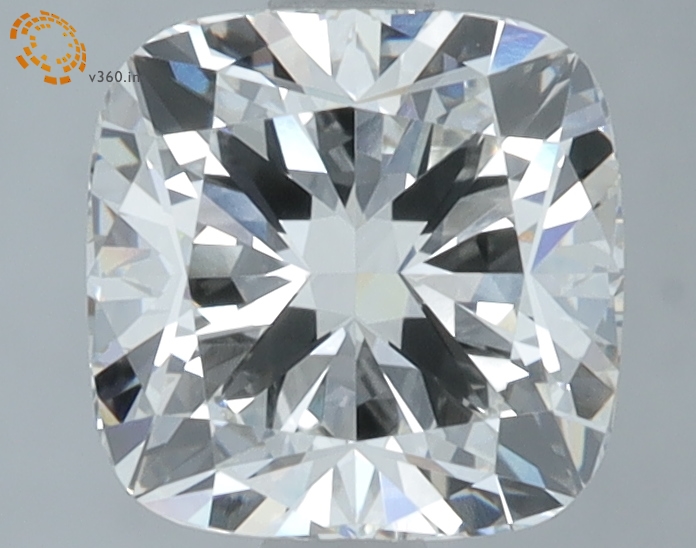 2.07 carat Cushion lab grown diamond, G VS1, IGI certified