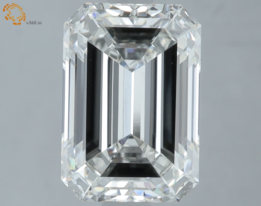 2.54 carat Emerald Cut lab grown diamond, G VS1, IGI certified