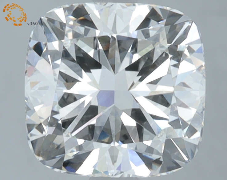2.51 carat Cushion lab grown diamond, G VVS2, IGI certified