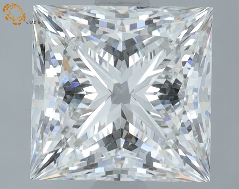 2.42 carat Princess pairing candidate