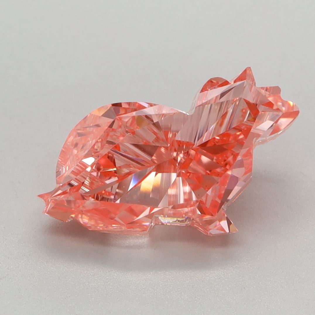 2.19 carat Fancy Vivid Pink Other lab grown diamond, VS1, IGI certified