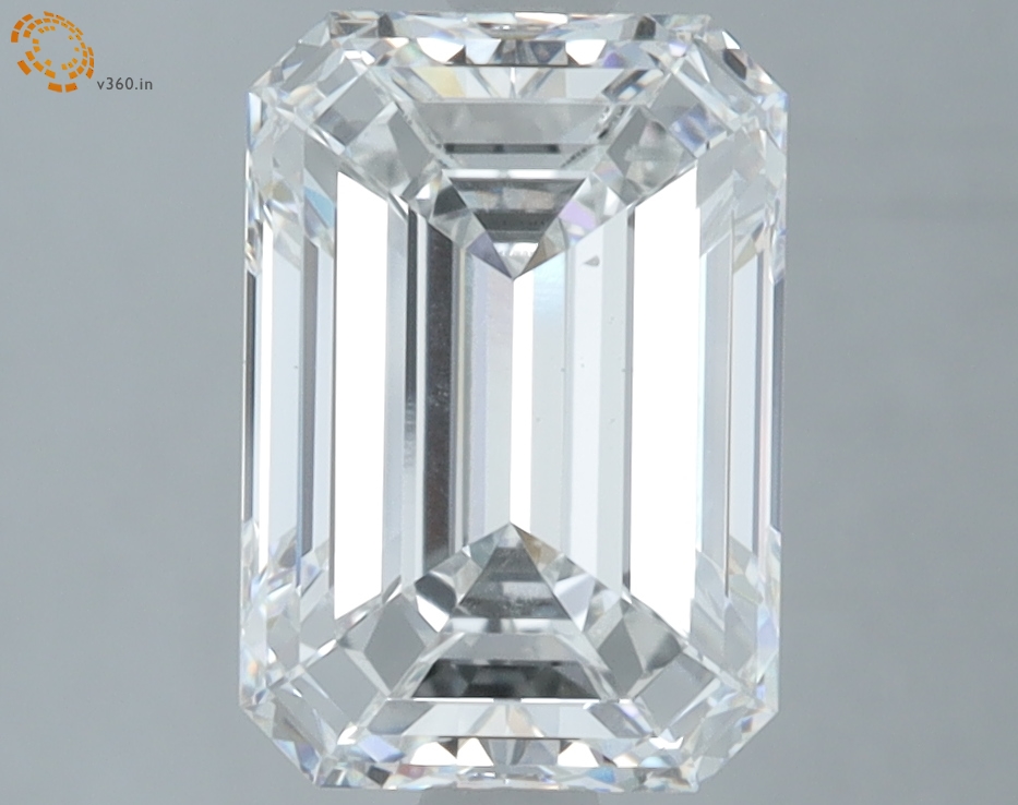 3.02 carat Emerald Cut lab grown diamond, E VS2, IGI certified