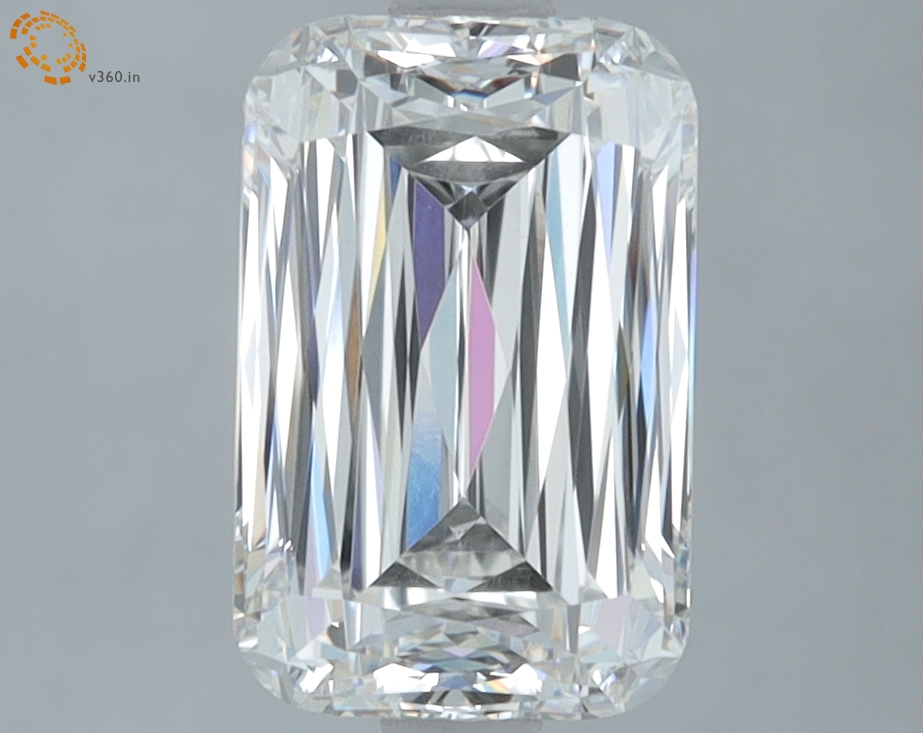 2.56 carat Criss Cut lab grown diamond, G VVS2, IGI certified