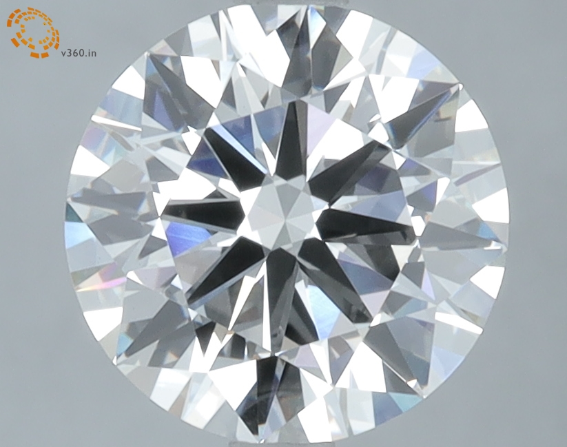 2.46 carat Round lab grown diamond, G VVS2, IGI certified