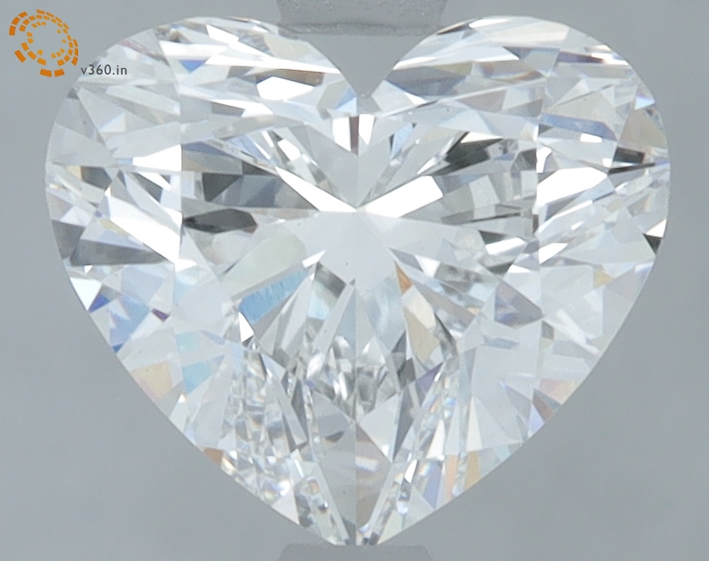 1.94 carat Heart lab grown diamond, D VS1, IGI certified