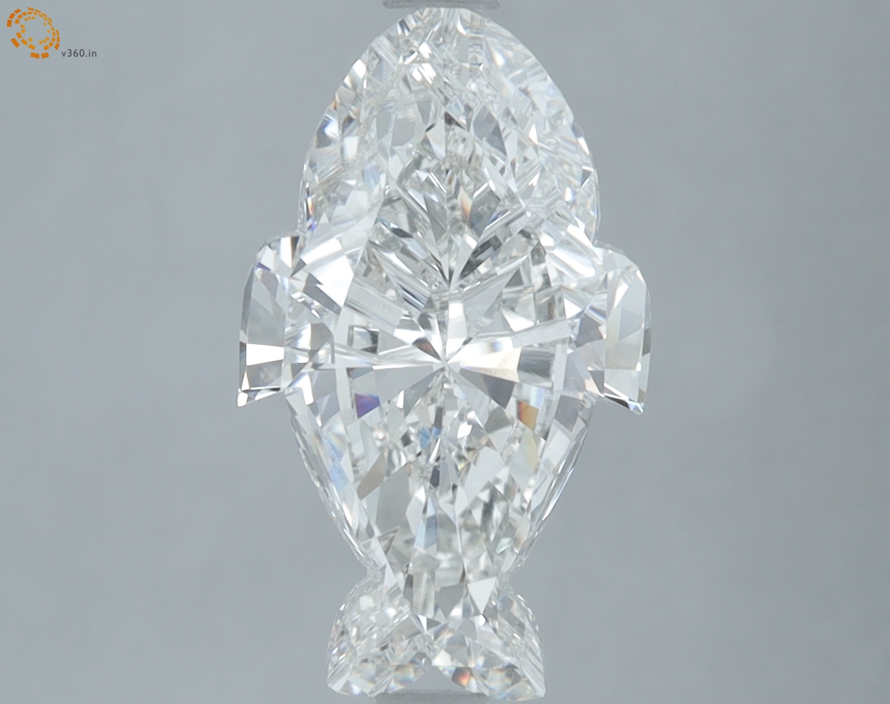 3.33 carat Other lab grown diamond, G VVS2, IGI certified