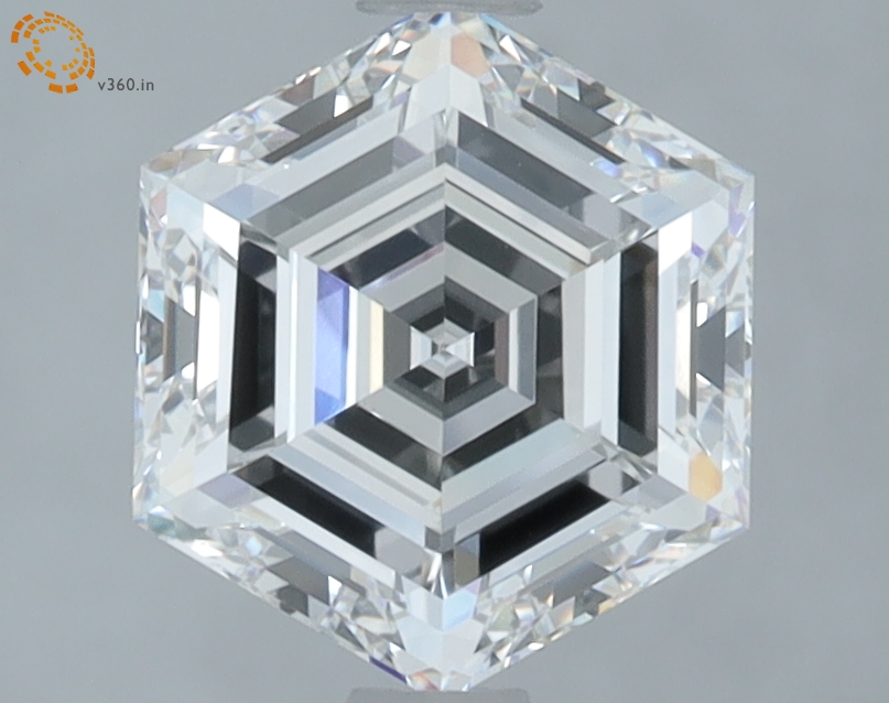 2.15 carat Hexagon diamond