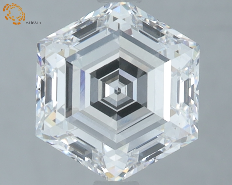 2.09 carat Hexagon diamond