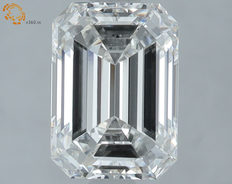 1.91 carat Emerald Cut lab grown diamond, G VVS2, IGI certified