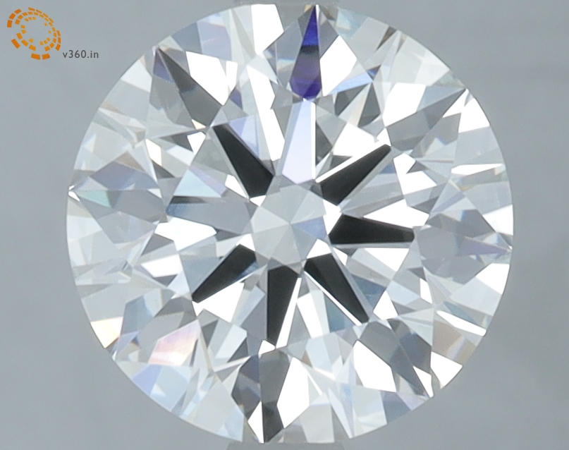 2.43 carat Round lab grown diamond, G VVS2, IGI certified