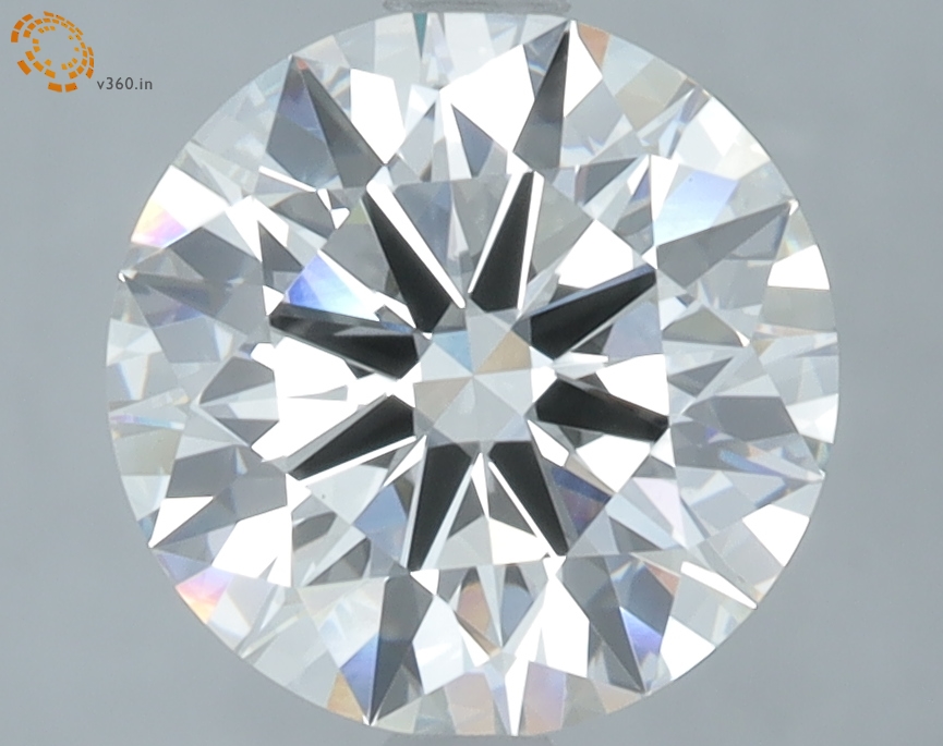 2.83 carat Round lab grown diamond, G VS1, IGI certified
