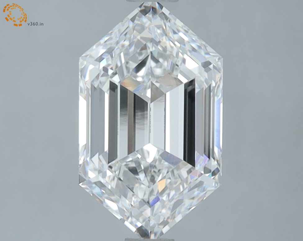 2.27 carat Hexagon diamond