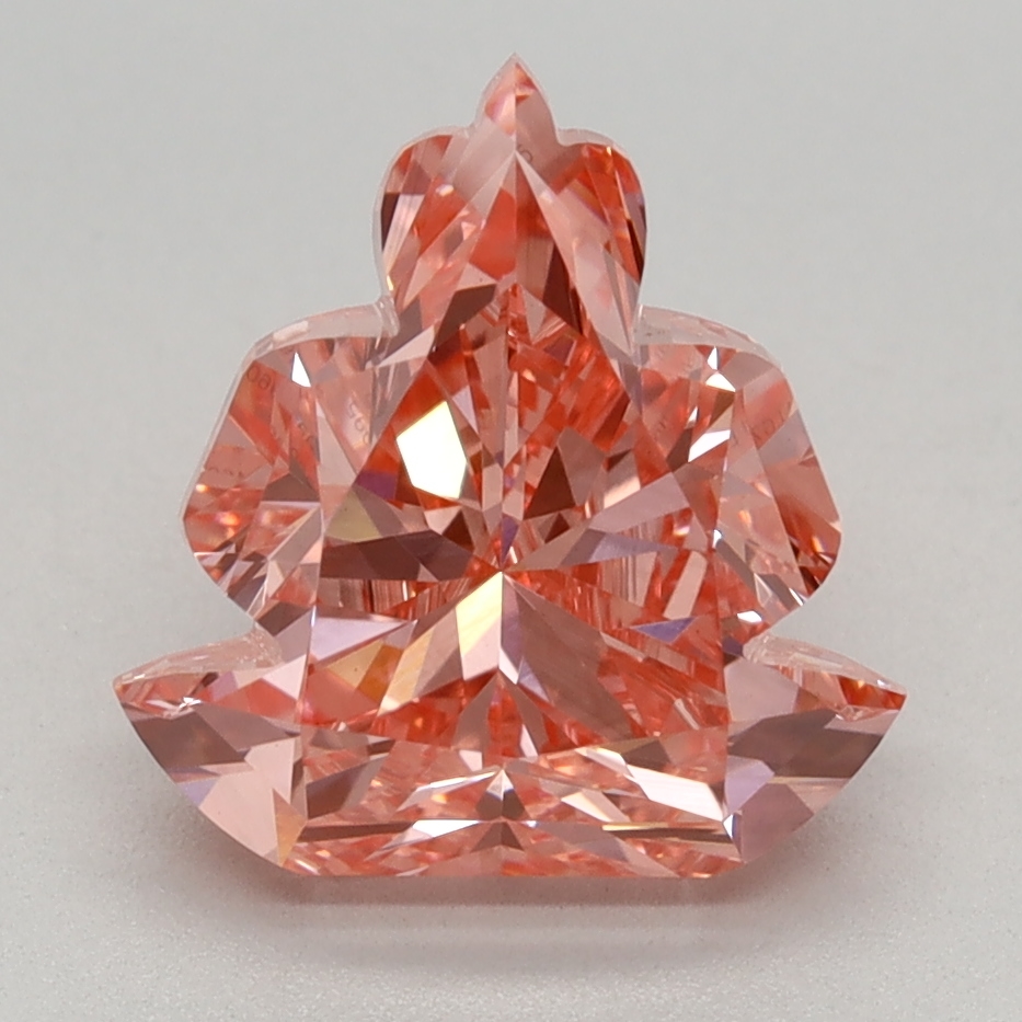 2.24 carat Fancy Vivid Pink Other lab grown diamond, VVS2, IGI certified