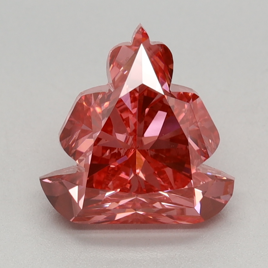 1.70 carat Fancy Vivid Pink Other lab grown diamond, VS1, IGI certified