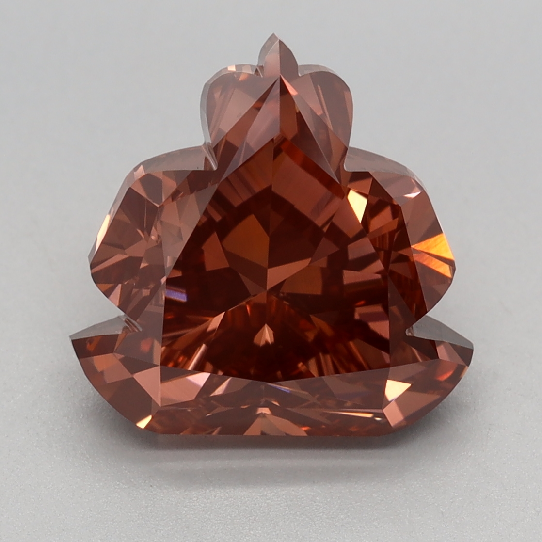 3.35 carat Fancy Brown Other lab grown diamond, VVS2, IGI certified