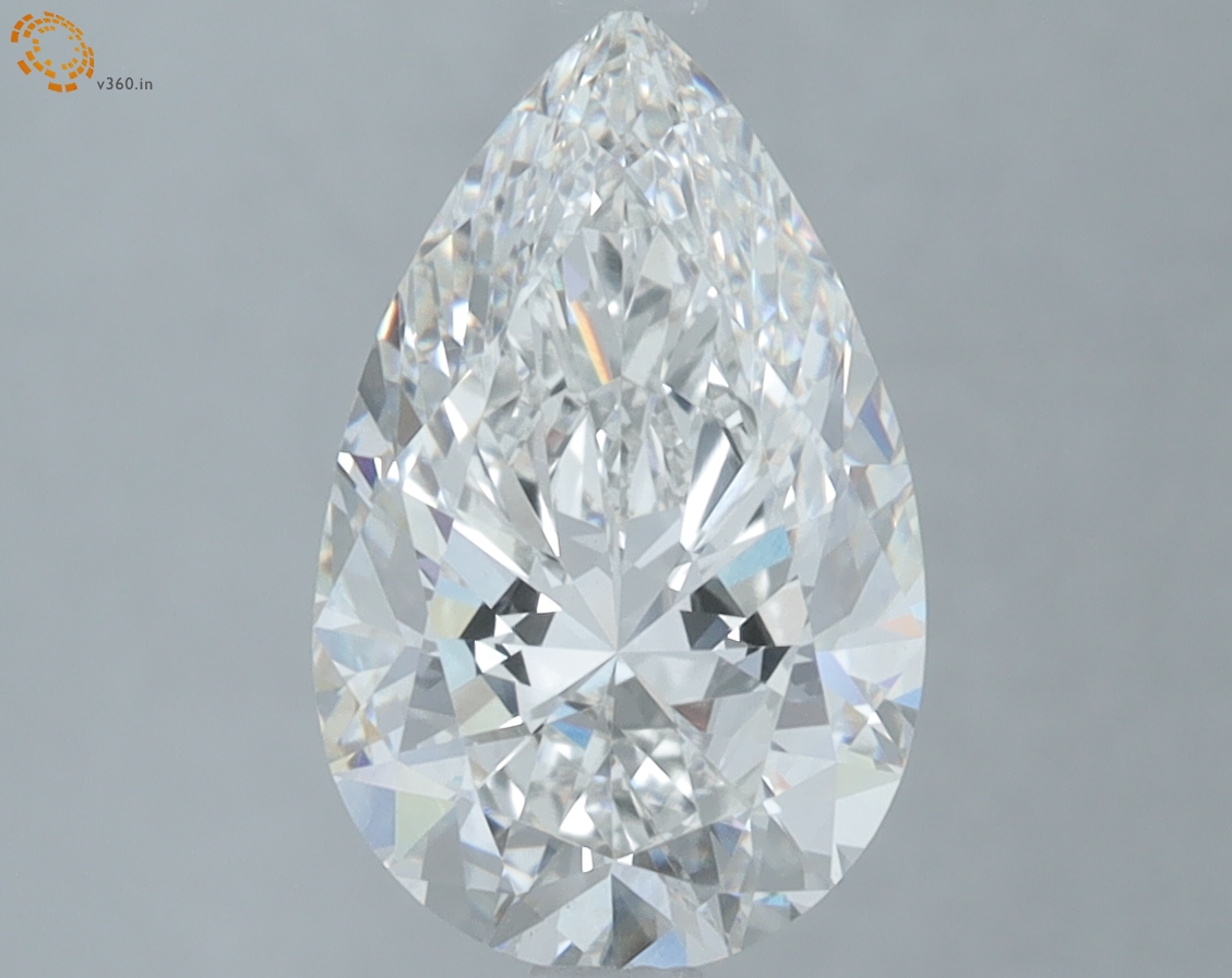 IGI Certified LG782619954 | 2.71 ct F Pear VVS2 Lab-Grown Diamond