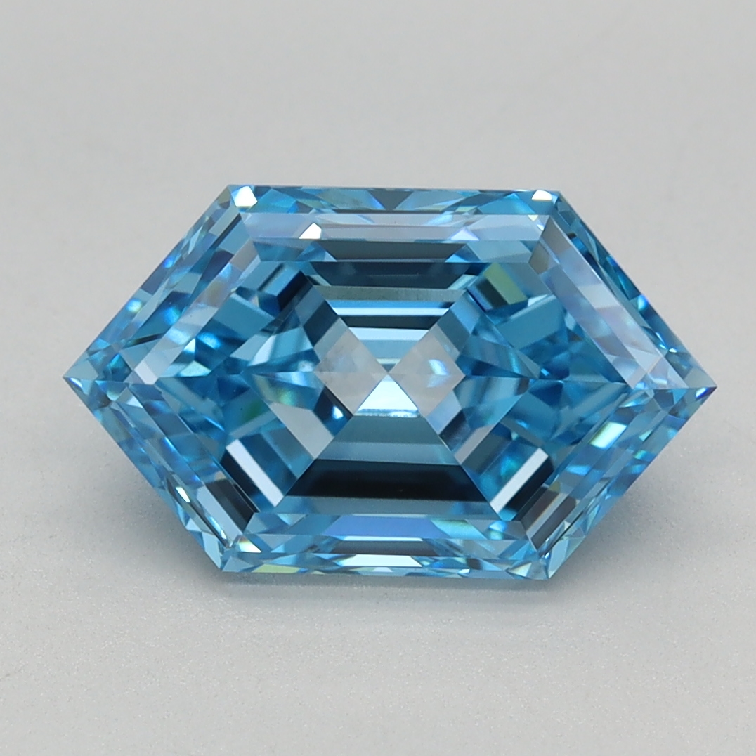 2.09 carat Hexagon diamond