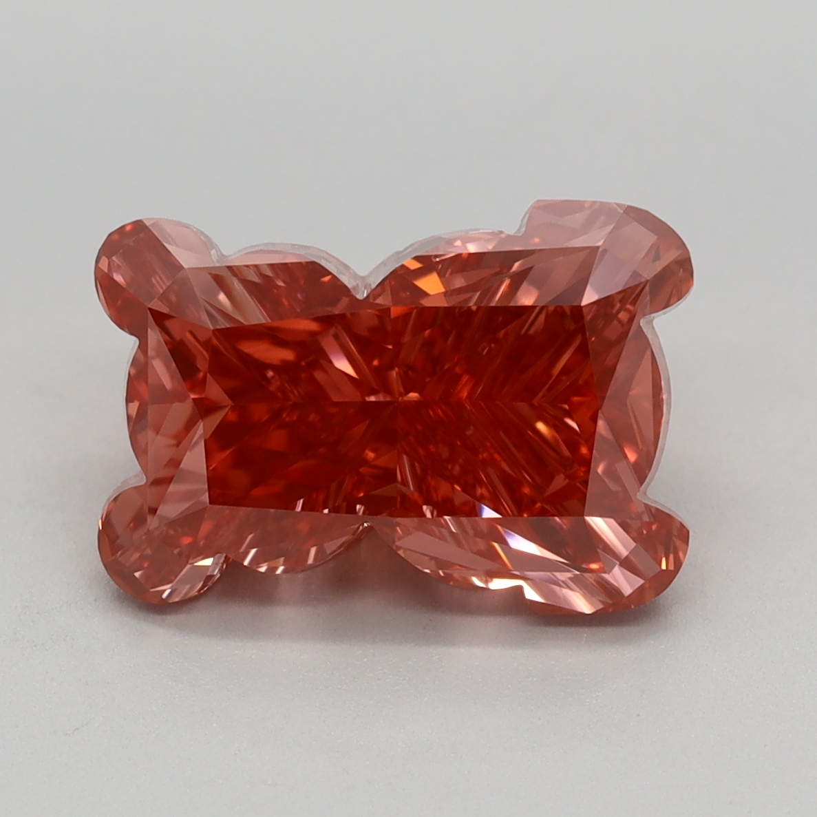3.01 carat Fancy Vivid Pink Teddy lab grown diamond, VVS2, IGI certified
