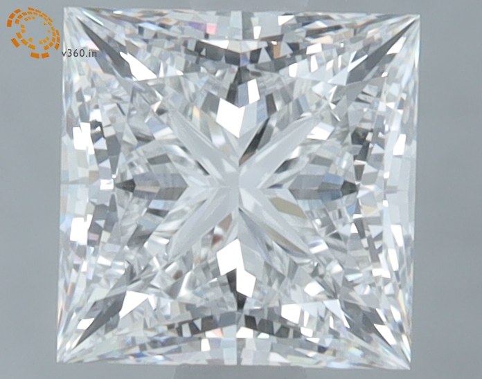 1.45 carat Princess pairing candidate