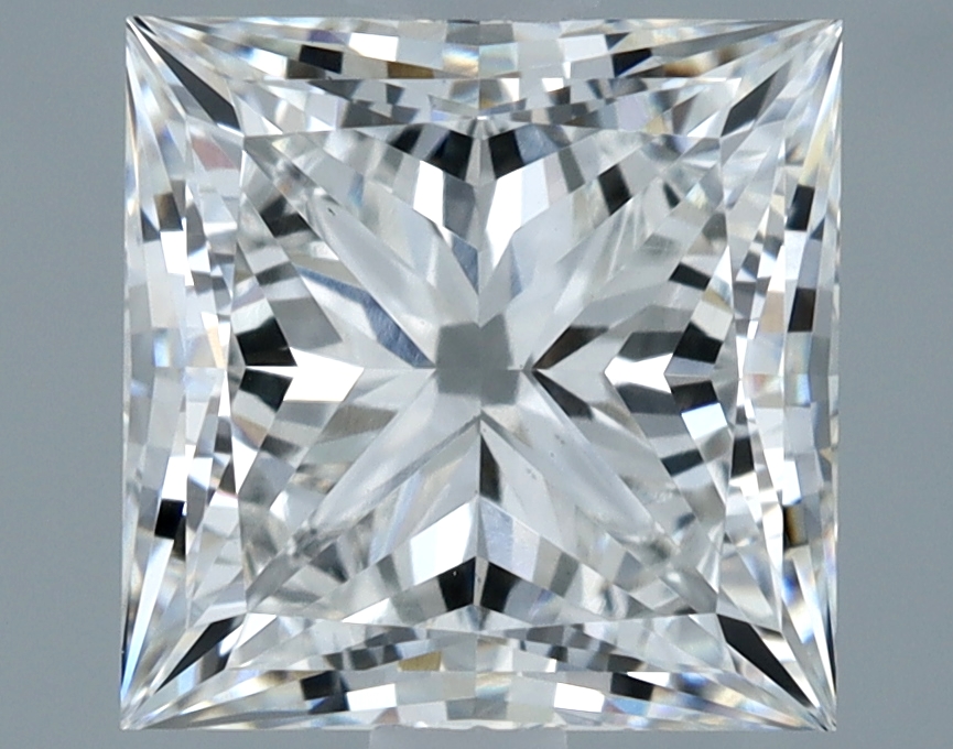 1.74 carat Princess lab grown diamond, G VS1, IGI certified