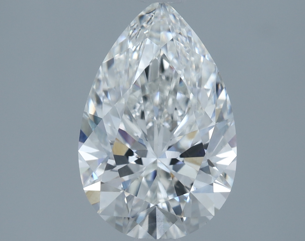 1.66 carat Pear lab grown diamond, G VS1, IGI certified