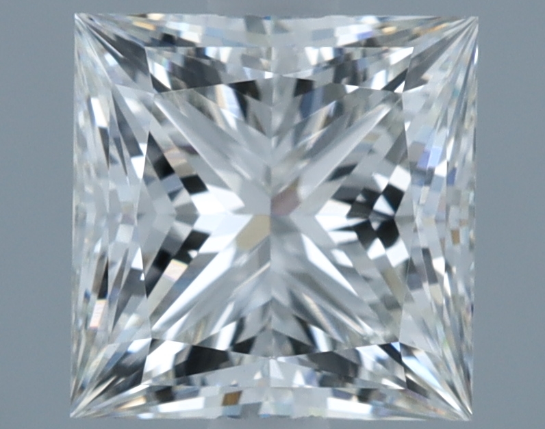 1.82 carat Princess lab grown diamond, G VVS2, IGI certified