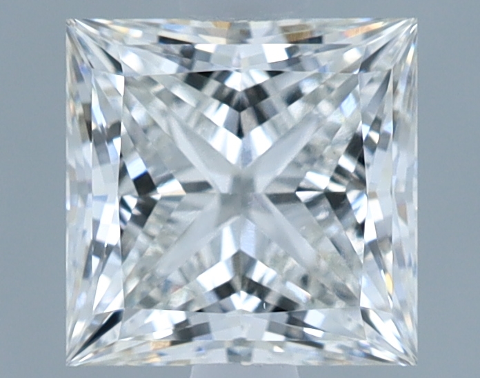 1.84 carat Princess lab grown diamond, G VS1, IGI certified