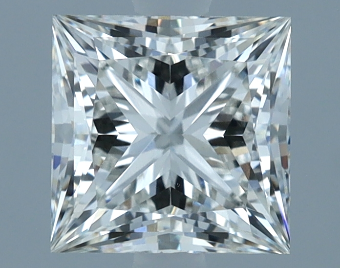 1.86 carat Princess lab grown diamond, G VS1, IGI certified