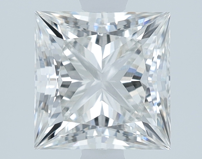 1.67 carat Princess lab grown diamond, G VS1, IGI certified