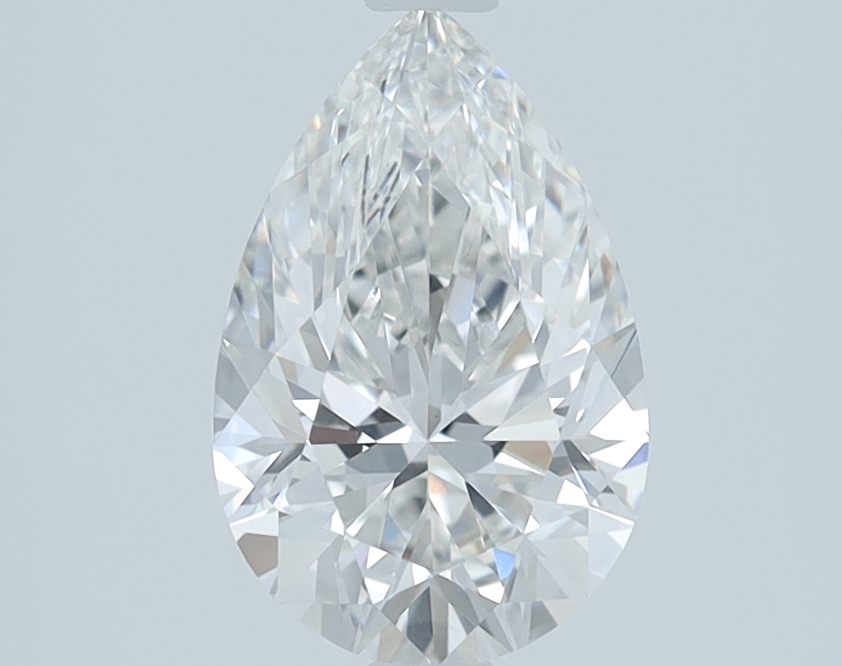 1.64 carat Pear lab grown diamond, G VVS2, IGI certified