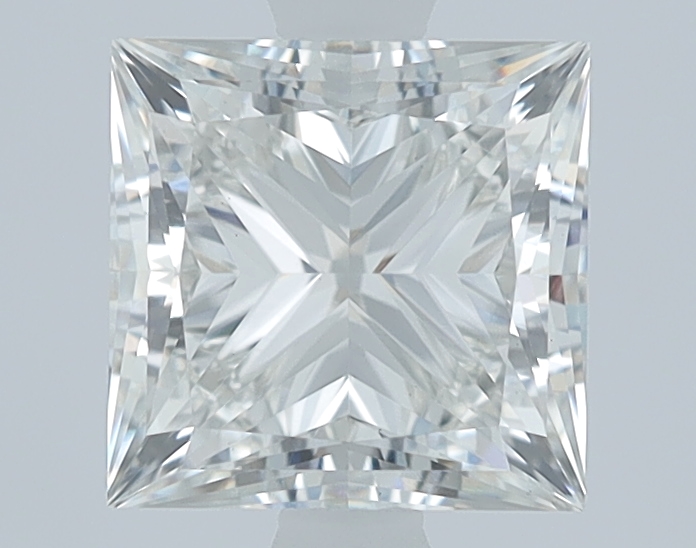 1.77 carat Princess lab grown diamond, G VS1, IGI certified