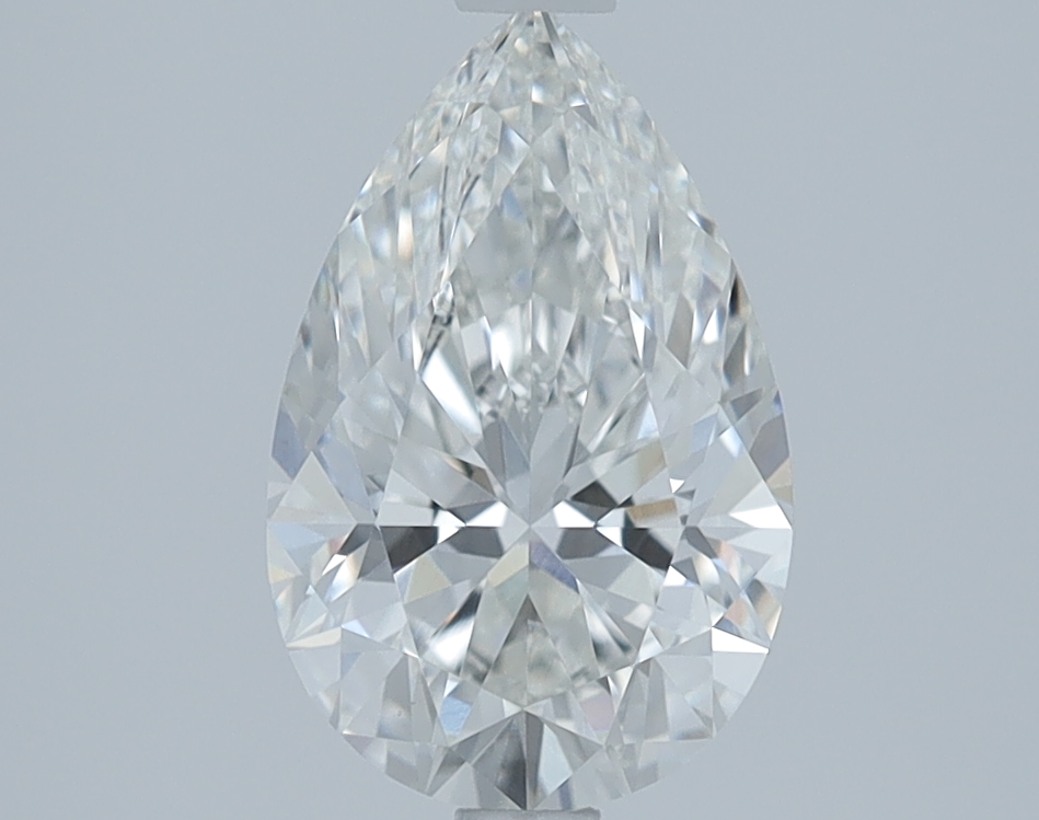1.67 carat Pear lab grown diamond, G VVS2, IGI certified