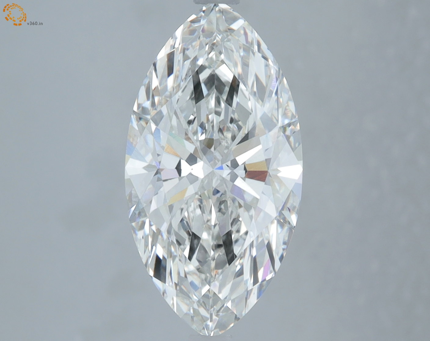 3.51 carat Marquise lab grown diamond, G VS1, IGI certified