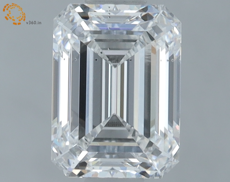 1.06 carat Emerald Cut lab grown diamond, E SI1, IGI certified