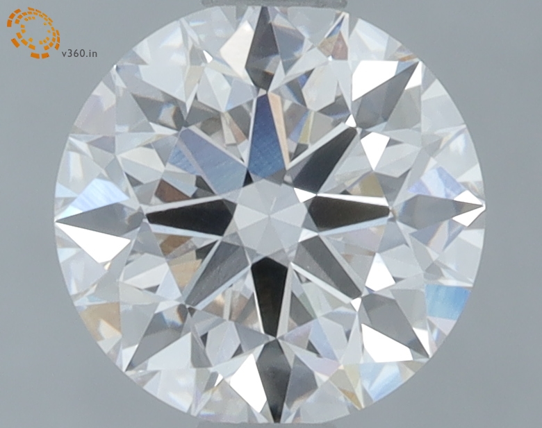 1.25 carat Round lab grown diamond, G VVS2, IGI certified