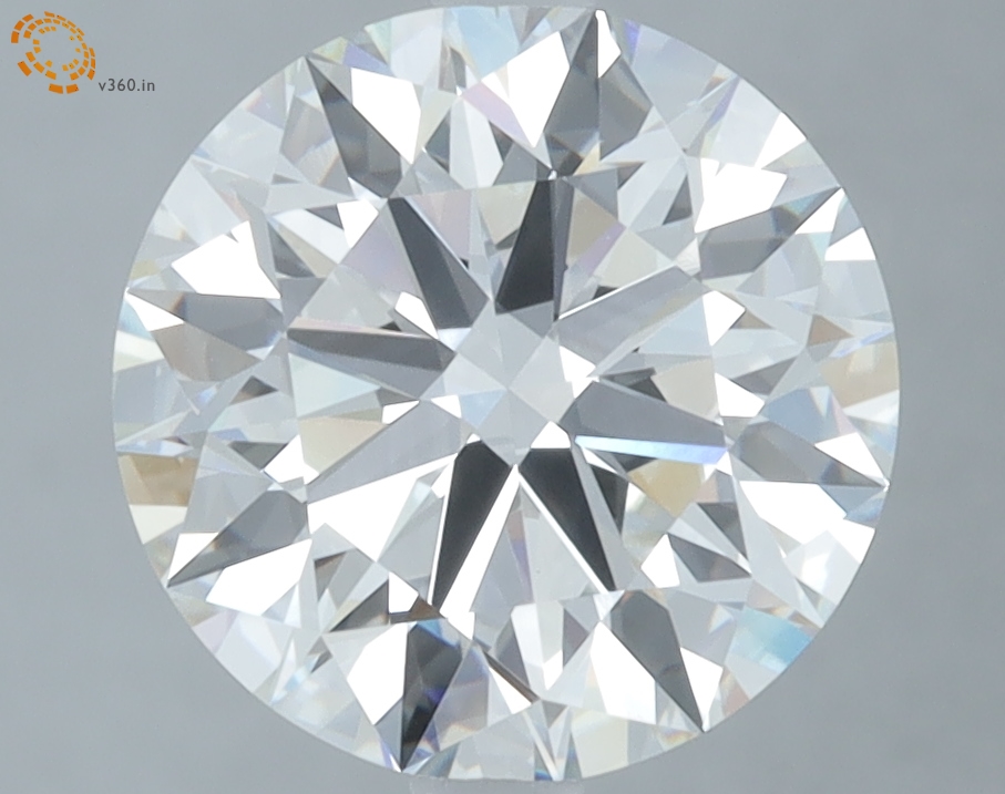 3.50 carat Round lab grown diamond, G VS1, IGI certified
