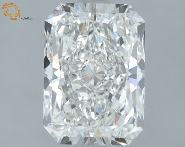 1.70 carat Radiant Cut lab grown diamond, G VVS2, IGI certified