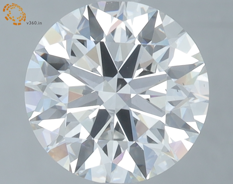 2.31 carat Round lab grown diamond, E VS2, IGI certified