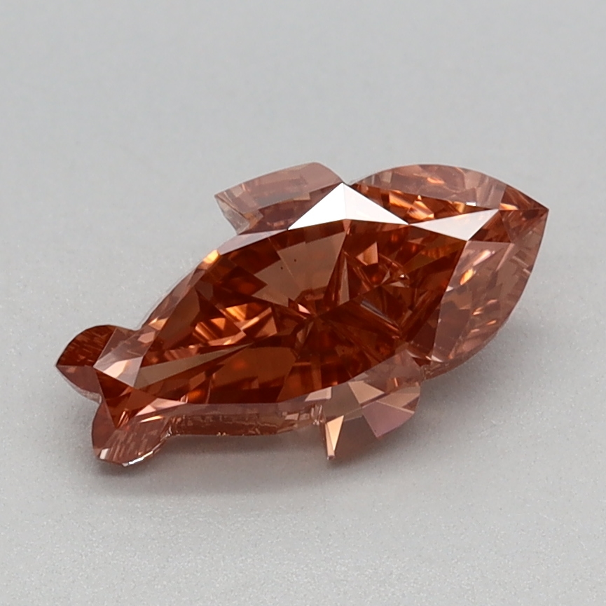 0.75 carat Fancy Brown Other lab grown diamond, VVS2, IGI certified