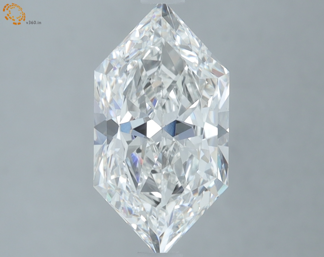 2.00 carat Hexagon Brilliant lab grown diamond, E VS1, IGI certified