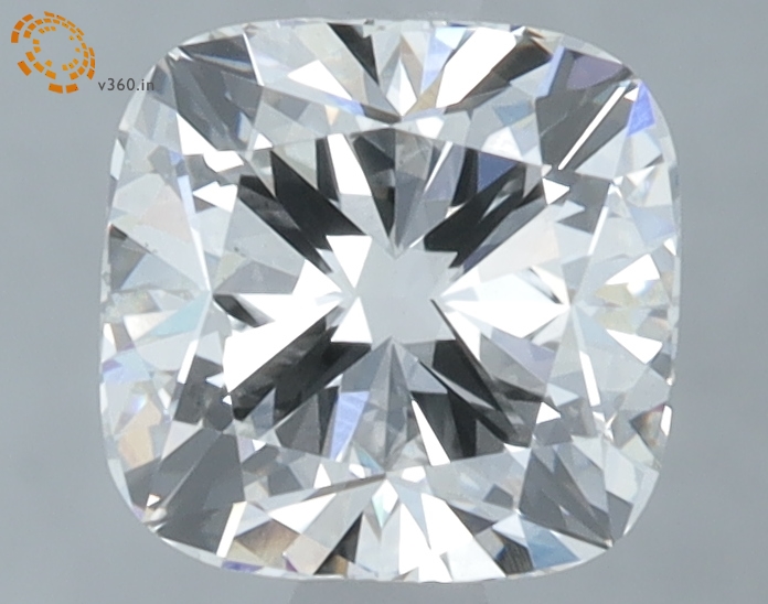 1.61 carat Cushion lab grown diamond, G VS1, IGI certified