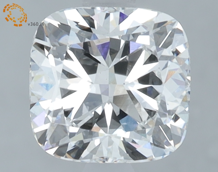 1.73 carat Cushion lab grown diamond, E VS2, IGI certified