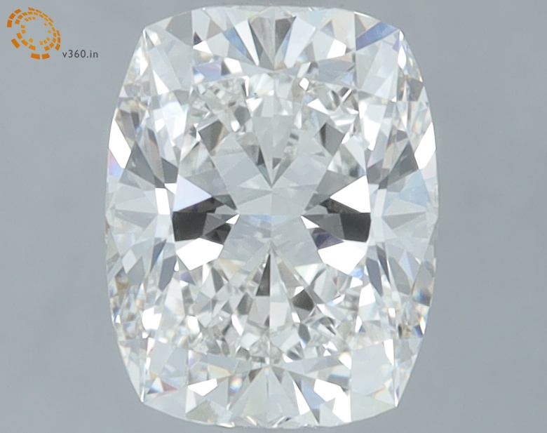 1.90 carat Cushion lab grown diamond, G VS1, IGI certified