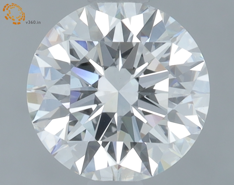 1.36 carat Round lab grown diamond, E SI1, IGI certified