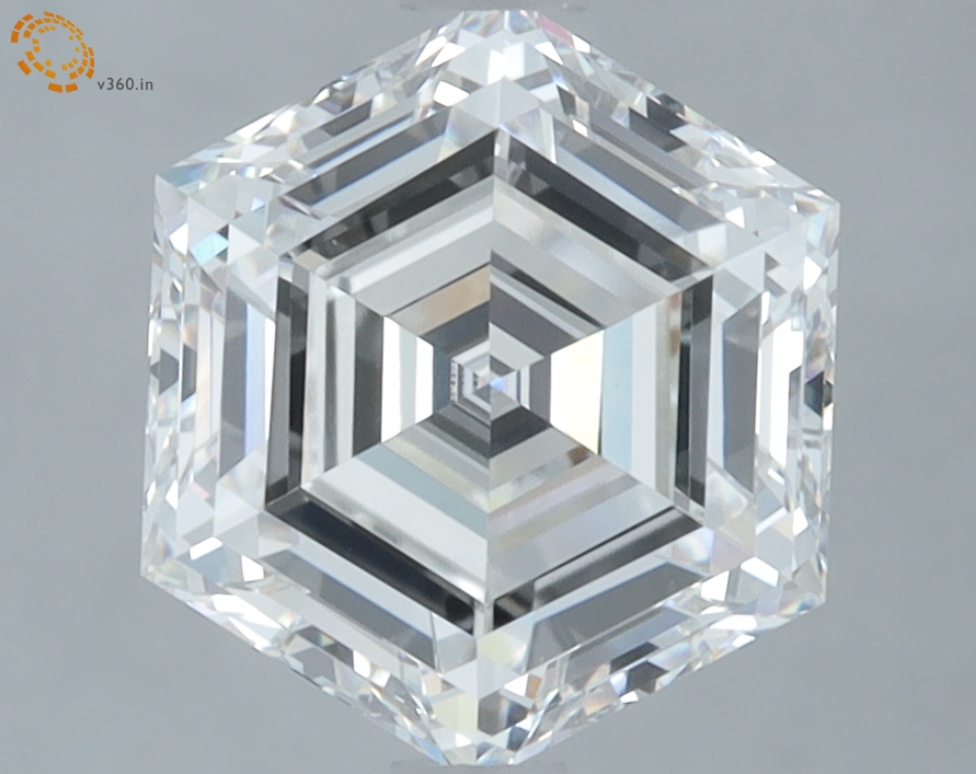 3.09 carat Hexagon pairing candidate